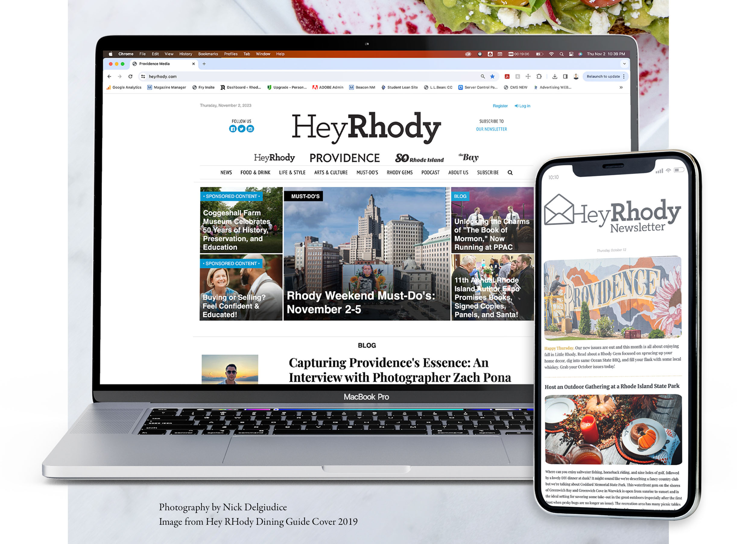 Digital Advertising Hey Rhody Mock-Up